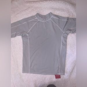 Lands End gray rashgaurd brand new